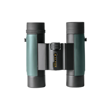 Alpen MagnaView 10x25 Binoculars facing down.