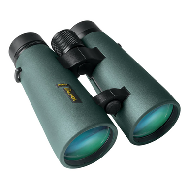 Alpen Wings 8x56 Binoculars slightly facing right.