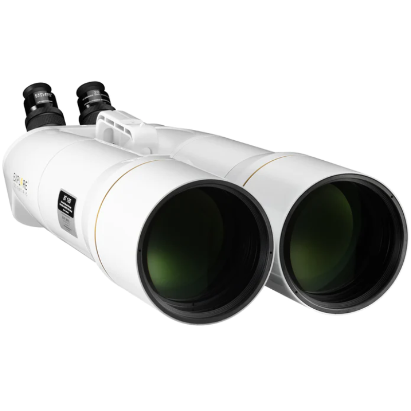 BT-120 SF Large Binoculars with 62 Degree LER Eyepieces slightly facing right.