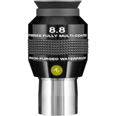 Explore Scientific 82° Series 8.8mm Waterproof Eyepiece facing down.