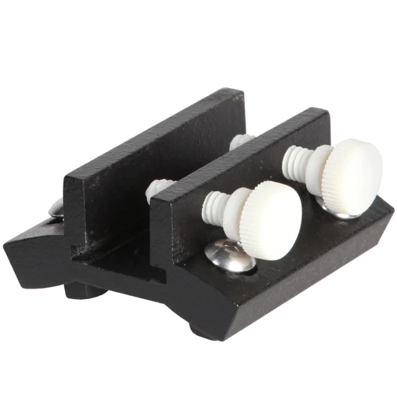 Finder Scope Base with Mounting Screws front side slightly facing left.