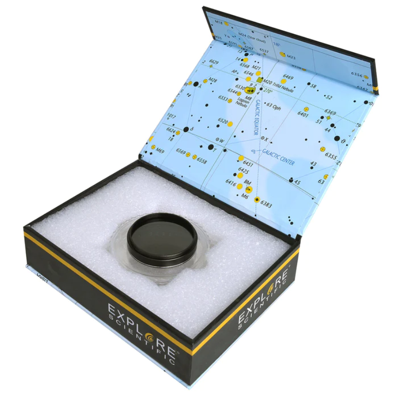 Neutral Density Filter 1.25" ND 0.9 in its box.