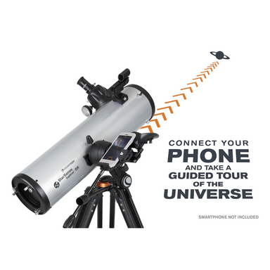 STARSENSE EXPLORER DX 130AZ SMARTPHONE APP-ENABLED NEWTONIAN REFLECTOR TELESCOPE.