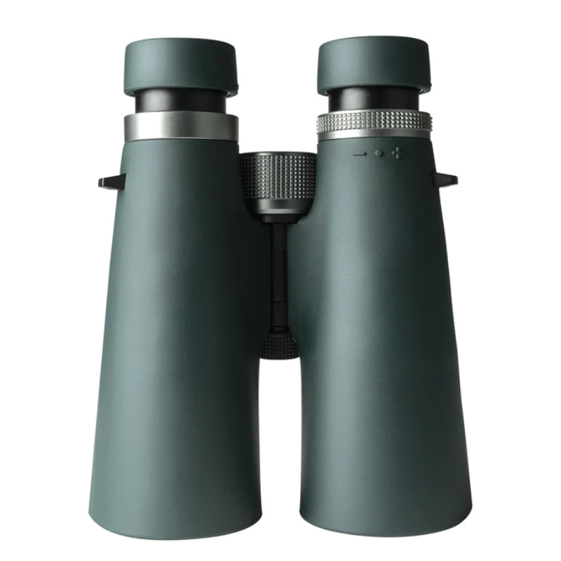 Alpen Apex 8x56 Binoculars facing down.