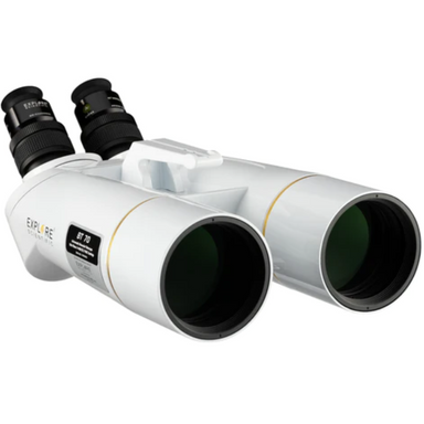 BT-70 SF Large Binoculars with 62 Degree LER Eyepieces slightly facing right.