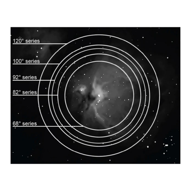 Black and white image of the nebula.