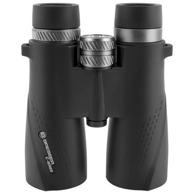 C-Series Binocular 10x50 facing downward with top side showing.