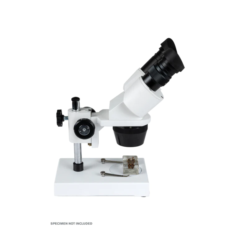 Celestron Labs S1030N Stereo Microscope facing right.