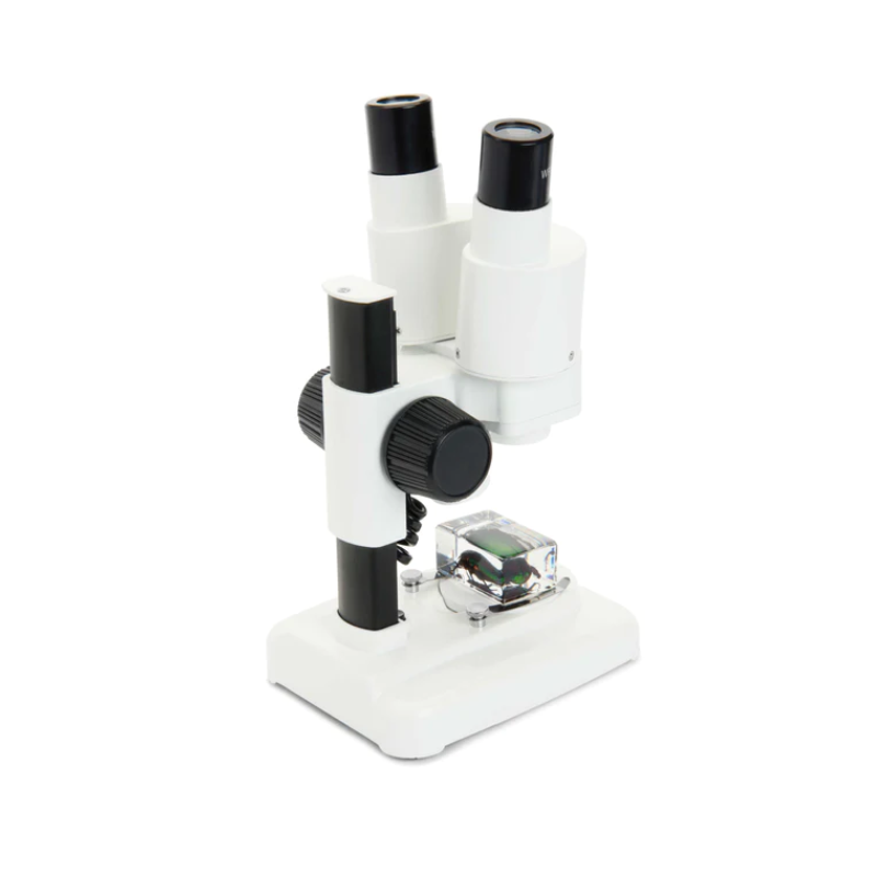 Celestron Labs S20 Stereo Microscope slightly facing right.