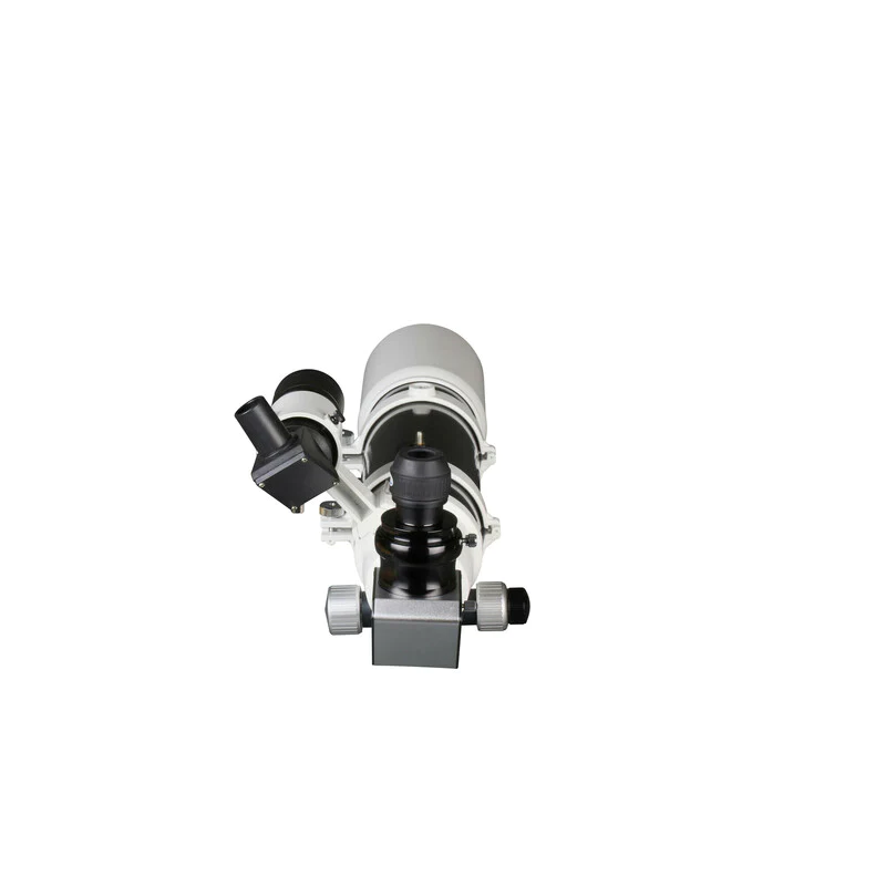 EvoStar 80ED Apo Refractor facing back.