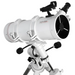 Explore FirstLight 114mm Newtonian Telescope on EQ3 Mount slightly facing right.