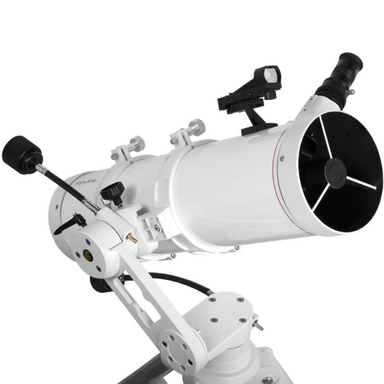 Explore FirstLight 130mm Newtonian Telescope with Twilight I Mount.