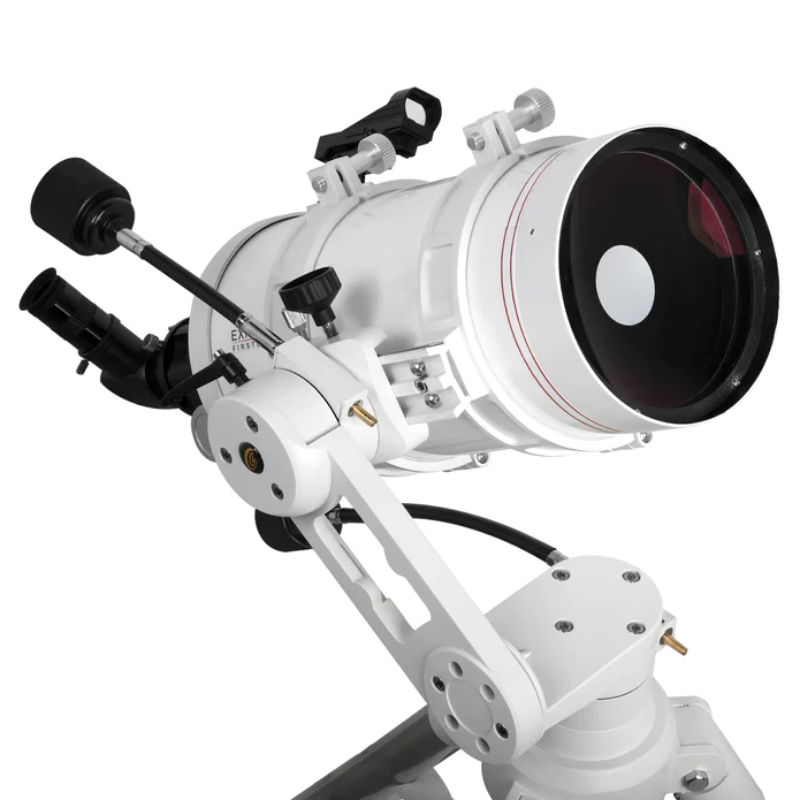 Explore FirstLight 152mm Mak-Cassegrain Telescope with Twilight I Mount slightly facing right.