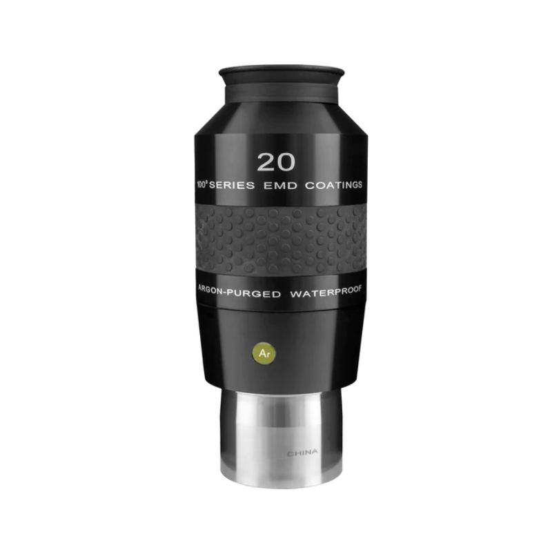 Explore Scientific 100° 20mm Waterproof Eyepiece front view.