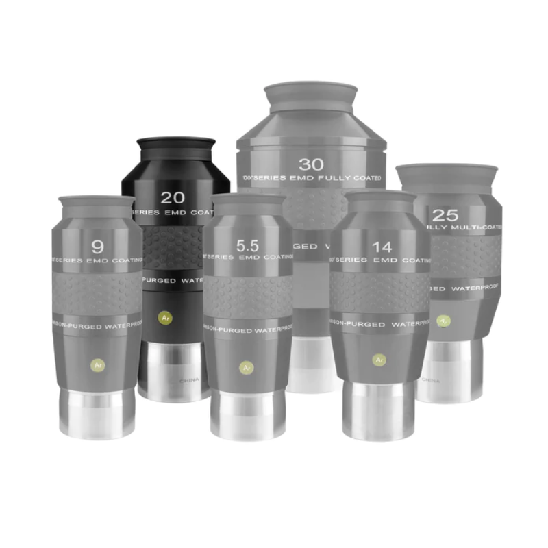 Explore Scientific 100° 20mm Waterproof Eyepiece set.