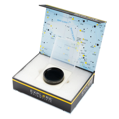 Explore Scientific 2" Variable Polarizing Filter in its box. 