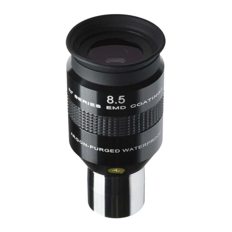 Explore Scientific 8.5mm 82° Series LER Waterproof Eyepiece facing down.