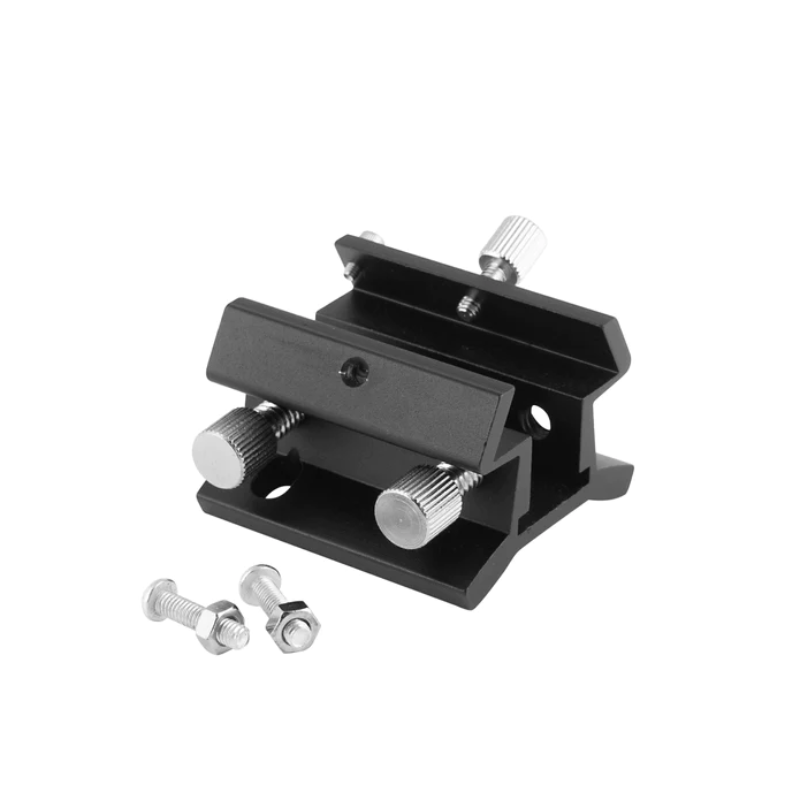 Explore Scientific Hybrid Finder Scope Base slightly facing left with extra screws.