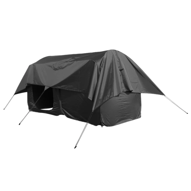 Explore Scientific Two-Room Pop-Up Go Observatory Tent with its covers.