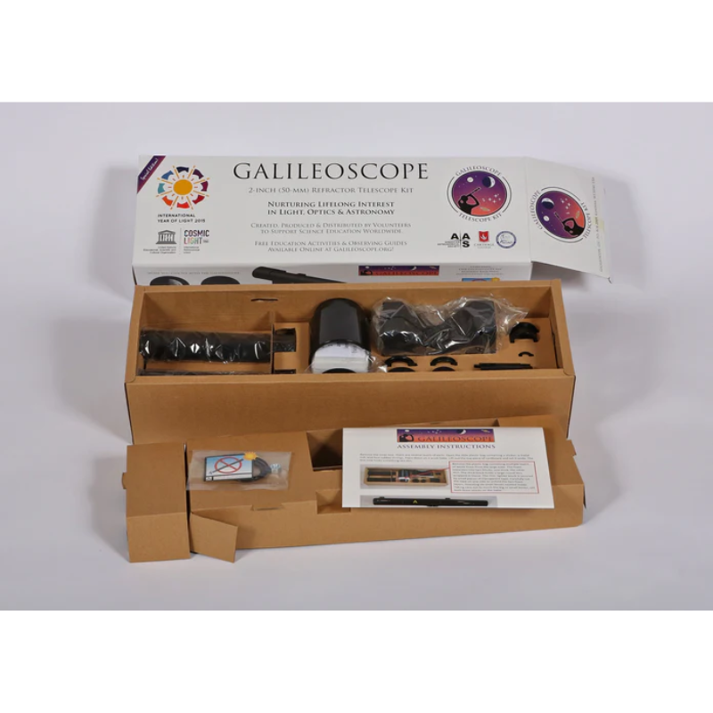 Galileoscope Refractor Telescope STEM Kit - GSCOPE.