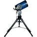 Meade 12 f10 LX 200 ACF Telescope with Tripod and X-Wedge facing right.