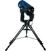 Meade 12 f10 LX 200 ACF Telescope with Tripod and X Wedge slightly facing left and back.