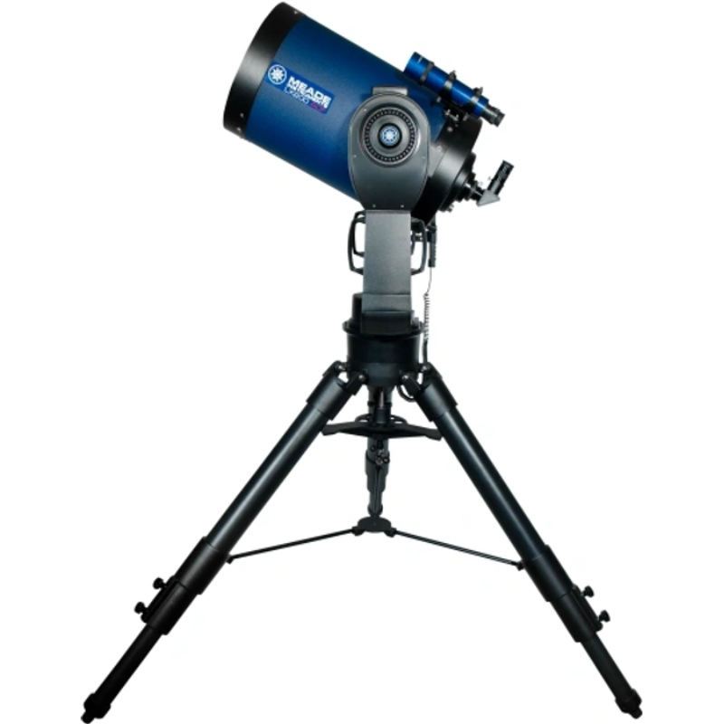 Meade 12" f/10 LX200 ACF Telescope with Giant Field Tripod facing left and upwards. 