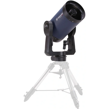 Meade 14" f/10 LX200 ACF Telescope with blurry image of its Tripod.