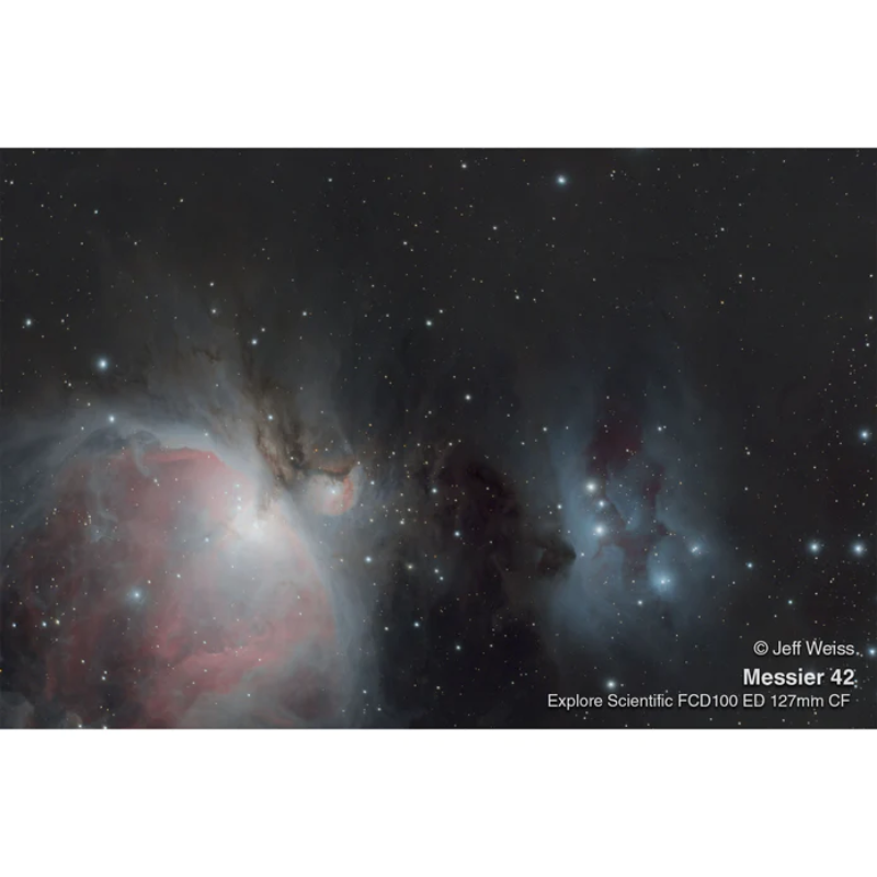 Image of Messier Nubula through Explore Scientific FCD100 Series 127mm f/7.5 Carbon Fiber Triplet ED APO Refractor Telescope.