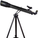 National Geographic CF700SM 70mm Refractor Telescope facing left and pointed up.