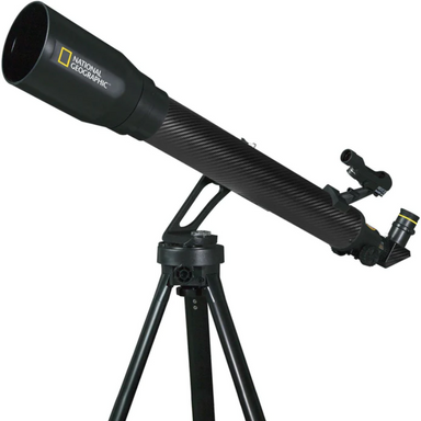 National Geographic CF700SM 70mm Refractor Telescope facing left.