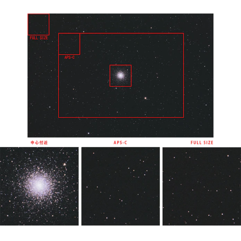 Omega centauri using Vixen Telescope SD Flattener HD Kit