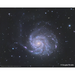Image of the Pinwheel Galaxy through Explore Scientific ED152 Air-Spaced Triplet Telescope in Carbon Fiber.