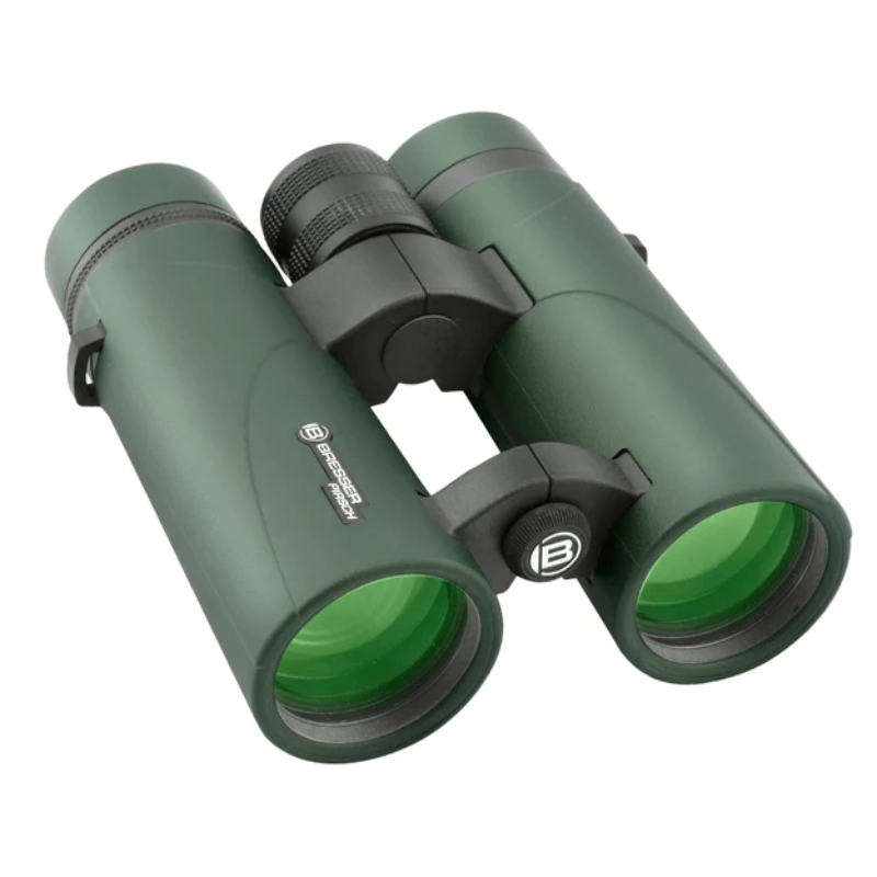 Pirsch 8x42 Binoculars slightly facing right.