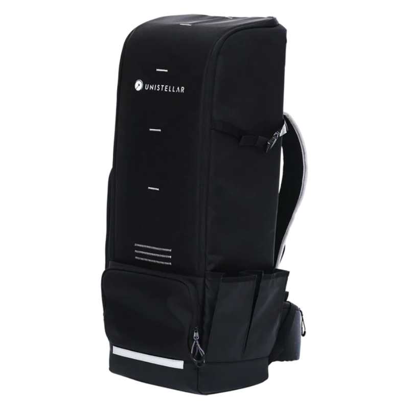 Unistellar eQuinox 2 backpack facing left.