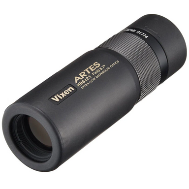 Vixen ARTES HR 6x21 ED Monocular slightly tilted.