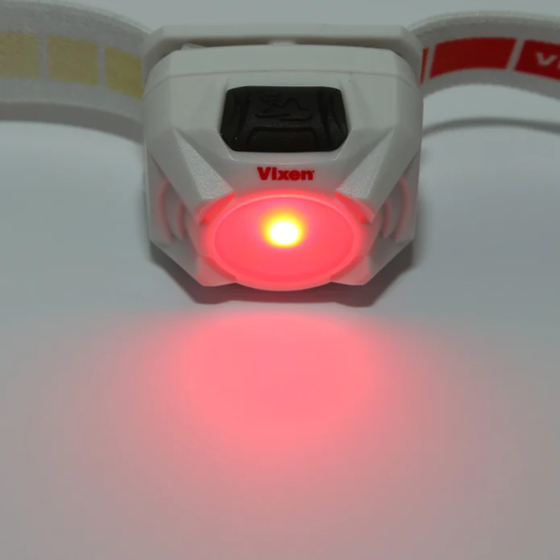 Vixen Astro LED Lamp SG-L02 emitting red light.