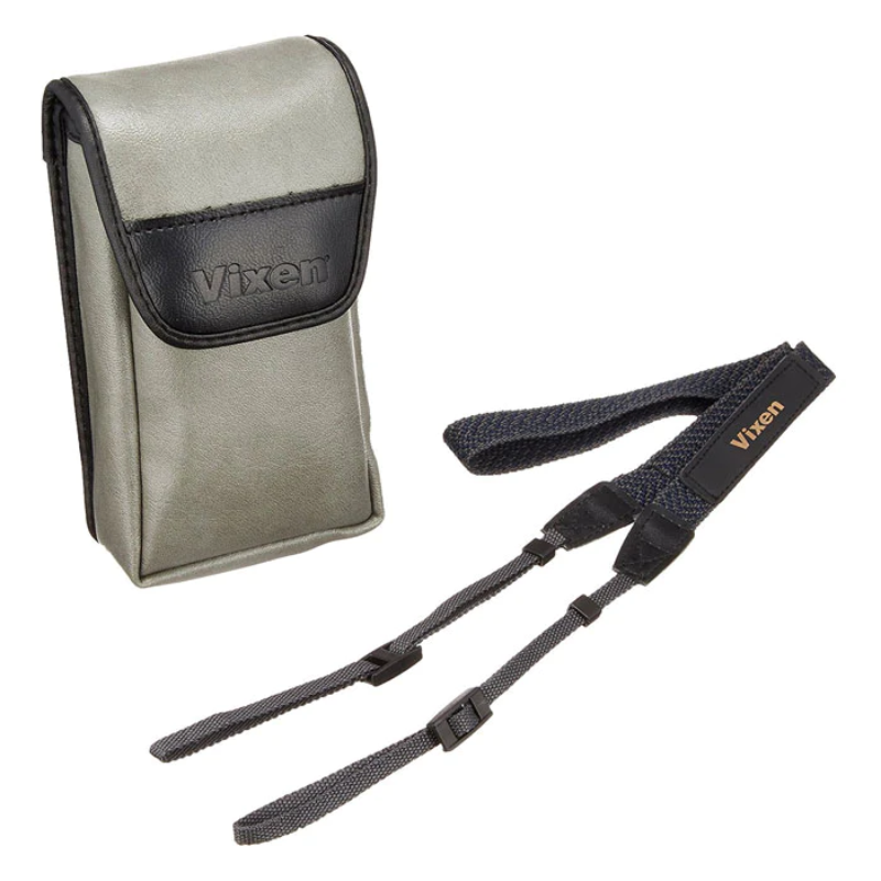 Vixen New Apex 12x30 DCF Binoculars case and strap.