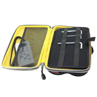 Vixen Telescope Eyepiece Accessory Case Set open with hand controller and wrenches.