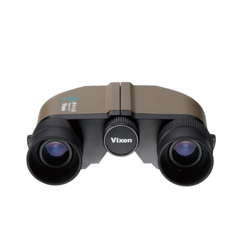 Vixen Four 4X18 Binoculars facing backward.