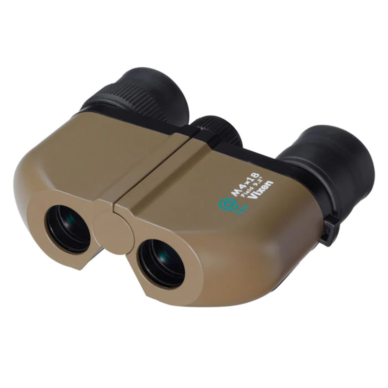 Vixen Four 4X18 Binoculars slightly facing right.