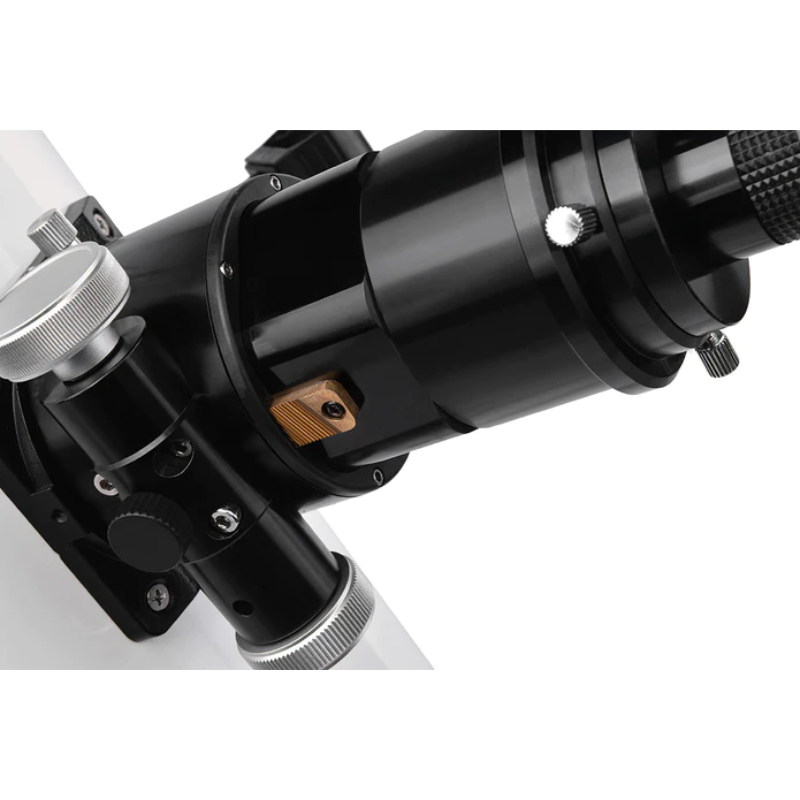 Zoomed in image of Explore FirstLight 10" Dobsonian Telescope eyepiece adapter.