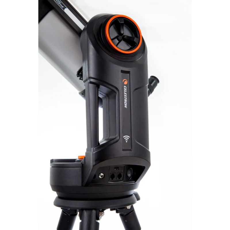 Zoomed in image of NexStar Evolution 6 Telescope mount.