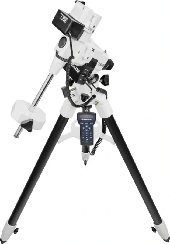 Image of Meade 8" f/10 LX85 ACF Telescope with Mount and Tripod mount and tripod.